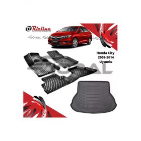 Rizline Honda City 2009-2014 Uyumlu Paspas ve Bagaj Havuzu Set