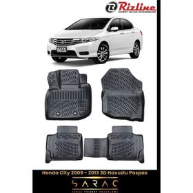 Rizline Honda City 2011 Model 3D Havuzlu Paspas