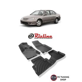 Rizline Honda Civic 2006-2012 3D Havuzlu Paspas