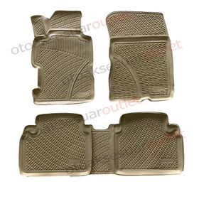 Rizline Honda Civic 2007-2011 Bej 3d Havuzlu Paspas