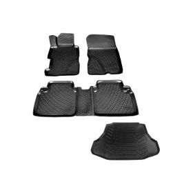Rizline Honda Civic 2007-2012 Arası 3D Havuzlu Paspas ve 3D Bagaj Havuzu