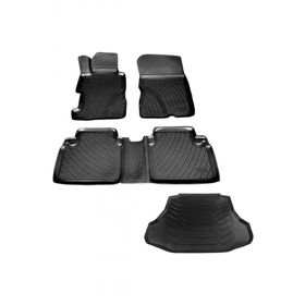 Rizline Honda Civic 2007-2012 Arası 3D Havuzlu Paspas ve 3D Bagaj Havuzu
