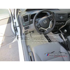 Rizline Honda Civic Fd6 2006-12 Bej 3d Havuzlu Paspas