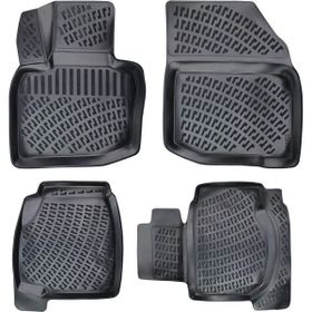 Rizline Honda Civic Hatchback 2006-2012 Uyumlu 3D Havuzlu Siyah Paspas
