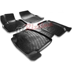 Rizline Honda Civic HB 2006 - 2012 Siyah 3D Havuzlu Paspas