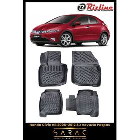 Rizline Honda Civic HB 2007 Model 3D Havuzlu Paspas