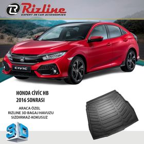 Rizline Honda Civic HB 2016 Sonrası 3D Bagaj Havuzu
