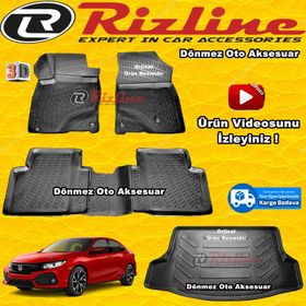 Rizline Honda Civic HB 3D Bagaj Havuzu