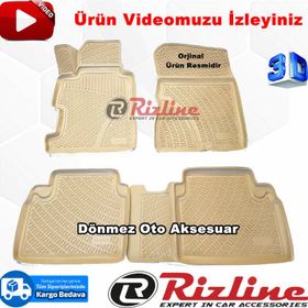 Rizline Honda Civic HB 3D Havuzlu Paspas