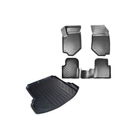 Rizline Honda Civic Sedan 2001 Araca Özel Üretim 3D Havuzlu Paspas ve Bagaj Havuzu