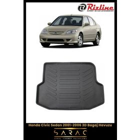 Rizline Honda Civic Sedan 2005 Model 3D Bagaj Havuzu