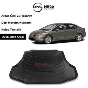 Rizline Honda Civic Sedan 2006-2012 3D Bagaj Havuzu