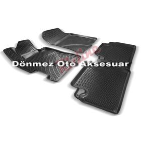 Rizline Honda Civic Sedan 2006 2012 Siyah 3D Havuzlu Paspas