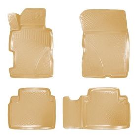 Rizline Honda Civic Sedan 2006-2012 Uyumlu 3D Havuzlu Bej Paspas