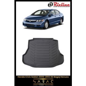 Rizline Honda Civic Sedan 2010 Model 3D Bagaj Havuzu