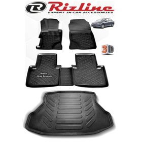 Rizline Honda Civic Sedan 2012-2016 3D Bagaj Havuzu