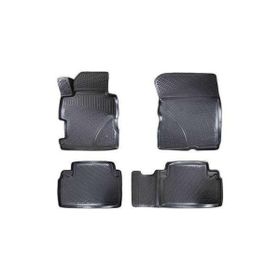 Rizline Honda Civic Sedan 2012 - 2016 Arası Siyah 4 Parça Set 3D Havuzlu Paspas