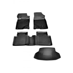 Rizline Honda Civic Sedan 2016-2019 Arası 3D Havuzlu Paspas ve 3D Bagaj Havuzu
