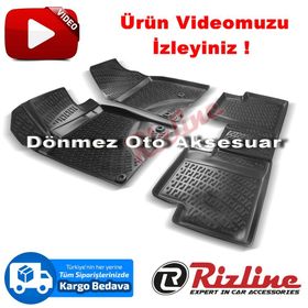 Rizline Honda Civic Sedan 2016 3d Havuzlu Paspas