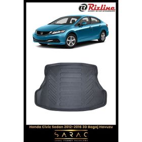 Rizline Honda Civic Sedan 2016 Eski Kasa 3D Bagaj Havuzu