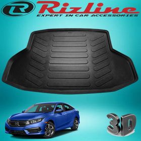 Rizline Honda Civic Sedan 2016 Sonrası 3D Paspas Bagaj Havuzu