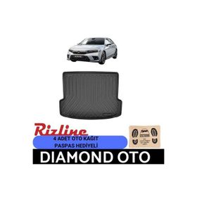 Rizline Honda Civic Sedan 2021-2022-2023-2024-2025-2026 3D Bagaj Havuzu