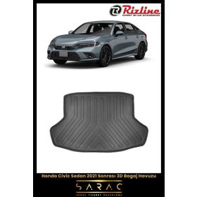 Rizline Honda Civic Sedan 2021 Yeni Kasa 3D Bagaj Havuzu