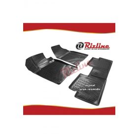 Rizline Honda Civic Siyah Sedan 2016-2020 Arası 4 Parça 3D Havuzlu Paspas