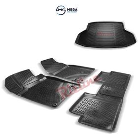 Rizline Honda Civic Yeni Kasa 2016-2019 Bagaj Havuzu 3d İkili Set 3d Havuzlu Paspas
