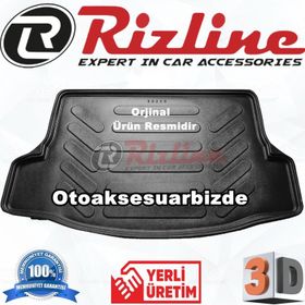 Rizline Honda Civic Yeni Kasa 2016-2019 Bagaj Havuzu 3d İkili Set 3d Havuzlu Paspas