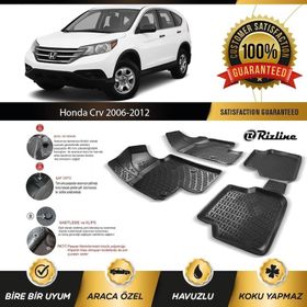 Rizline Honda Crv 2006-2012 3D Havuzlu Paspas