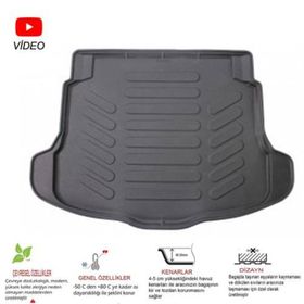 Rizline Honda CRV 2007-2012 3D Bagaj Havuzu