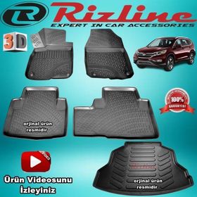 Rizline Honda CRV 2013-2017 Bagaj Havuzu Paspası