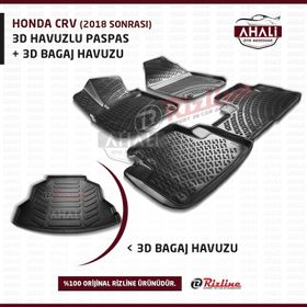 Rizline Honda CRV 2018 Sonrası 3D Bagaj Havuzu