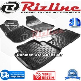 Rizline Honda CRV 2018 Sonrası 3D Havuzlu Paspas