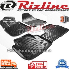 Rizline Honda CRV 2018 Sonrası 3D Havuzlu Paspas
