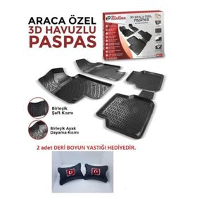 Rizline Honda CRV 2018 Sonrası 3D Havuzlu Paspas