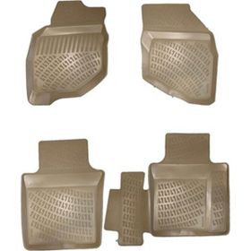 Rizline Honda Jazz 2002-2008 Bej 3D Havuzlu Paspas