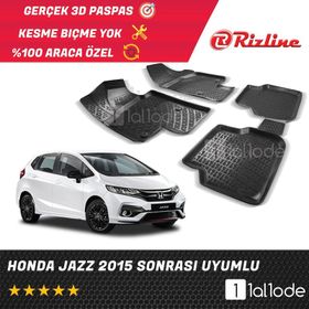 Rizline Honda Jazz 2015 Sonrası 3d Havuzlu Paspas