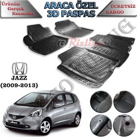 Rizline Honda Jazz 3D Havuzlu Paspas