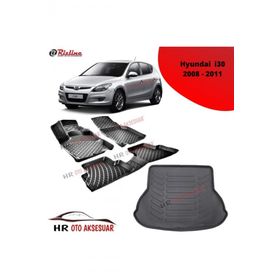Rizline Hroto Hyundai I30 2008-2011 3D Havuzlu Paspas ve Bagaj Havuzu