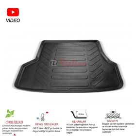 Rizline Hyundai Accent 1996-2000 3D Bagaj Havuzu