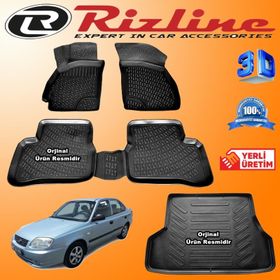 Rizline Hyundai Accent Admira 3D Paspas ve Bagaj Havuzu