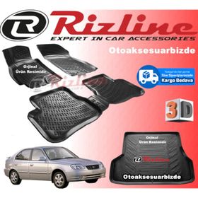 Rizline Hyundai Accent Admire 3D Havuzlu Paspas