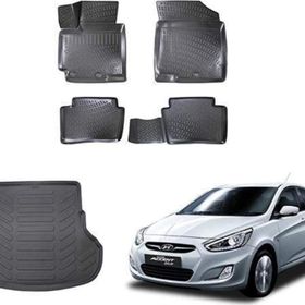 Rizline Hyundai Accent Blue 3D Bagaj Havuzu 2011-2020 Arası Oto Paspas