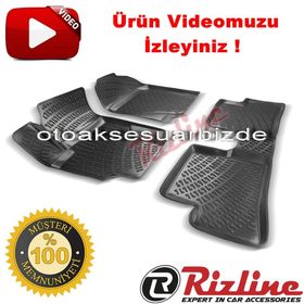 Rizline Hyundai Accent Era 2006 2011 Siyah 3D Havuzlu Paspas