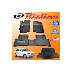 Rizline Hyundai Accent Era 2006-2012 3D Paspas Bagaj Havuzu