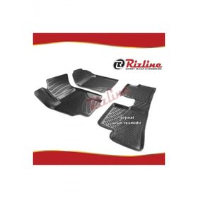 Rizline Hyundai Accent Era Siyah 2006-2011 Arası 4 Parça 3D Havuzlu Paspas