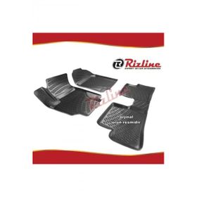 Rizline Hyundai Accent Era Siyah 2006-2011 Arası 4 Parça 3D Havuzlu Paspas