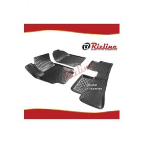 Rizline Hyundai Accent Era Siyah 2006-2011 Arası 4 Parça 3D Havuzlu Paspas